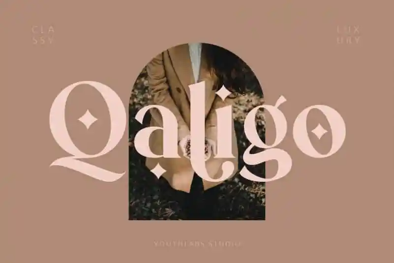 Qaligo Serif Font