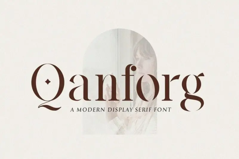 Qanforg Serif Font
