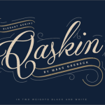 Qaskin Black Font