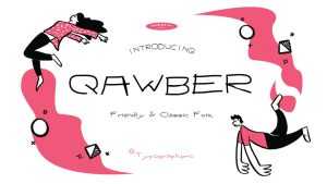 Qawber Font › Fontesk