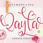 Qayla Script Font