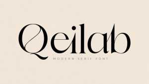 Qeilab Font › Fontesk