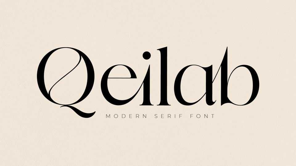 Qeilab Font › Fontesk