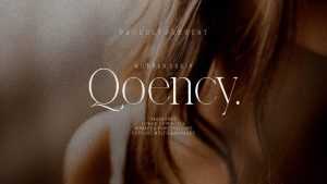 Qoency Font › Fontesk
