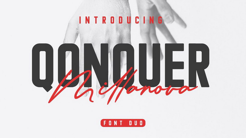 Qonquer Millanova Font Duo › Fontesk