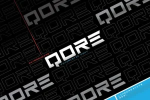 Qore Display Font