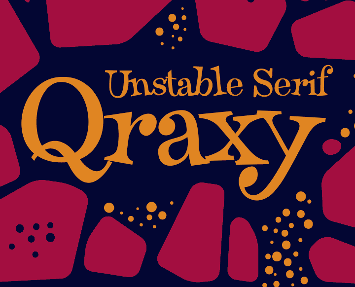 Qraxy Font