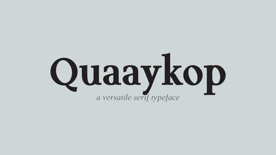 Quaaykop Font › Fontesk