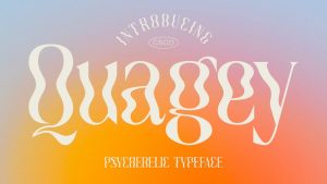 Quagey Font › Fontesk