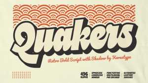Quakers Font › Fontesk