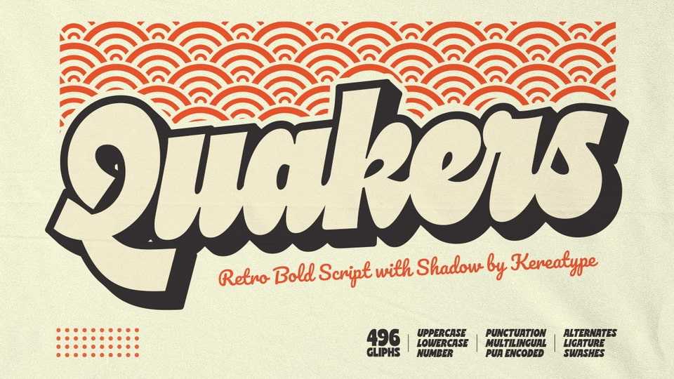Quakers Font › Fontesk