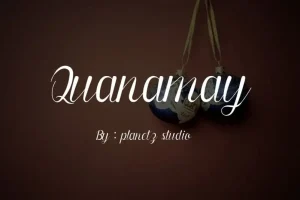 Quanamay Handwritten Font