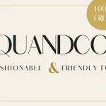 Quandco Sans Serif Font
