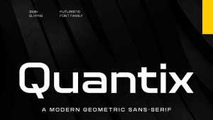 Quantix Font › Fontesk