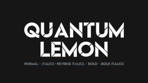 Quantum Lemon Font Family › Fontesk