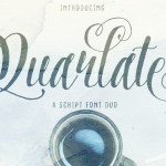 Quarlate Font Duo - Fonte Grátis Quarlate Font Duo