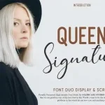 Queen Signature Font Duo