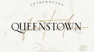 Queenstone Signature Script Font › Fontesk