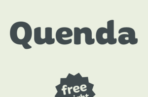 Quenda Typeface