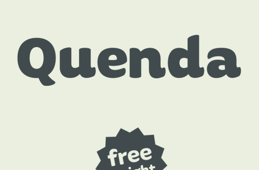 Quenda Typeface