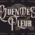 Quentes Fleur Display Font