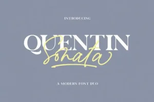 Quentin Sonata Handwritten Font