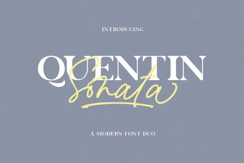Quentin Sonata Handwritten Font