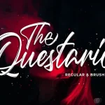 Questario Brush Style Font