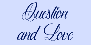 Question and Love font
