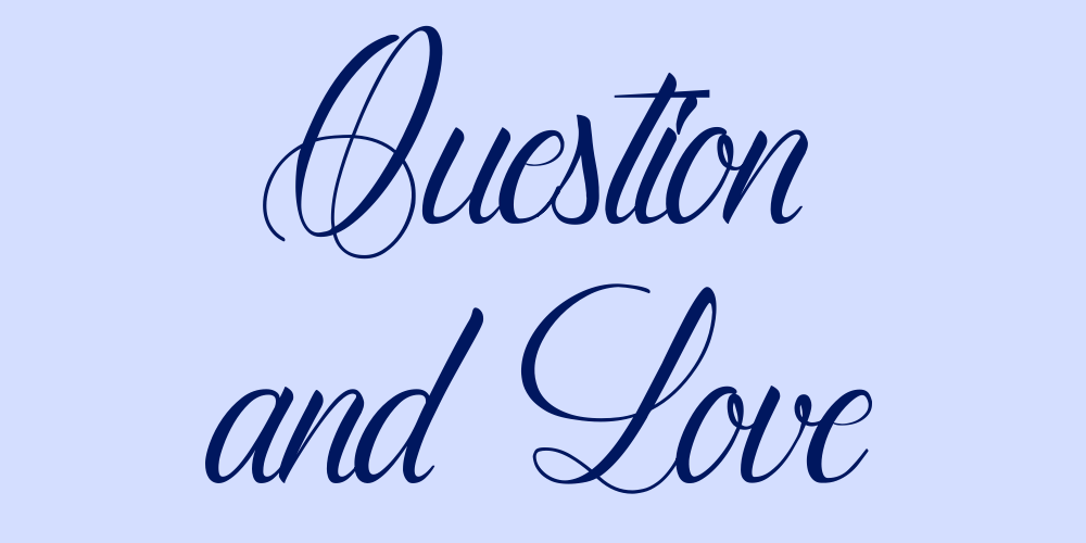 Question and Love font