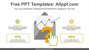 Question mail click PowerPoint Diagram Template