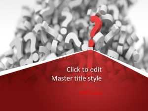 Questions Answers PowerPoint Template