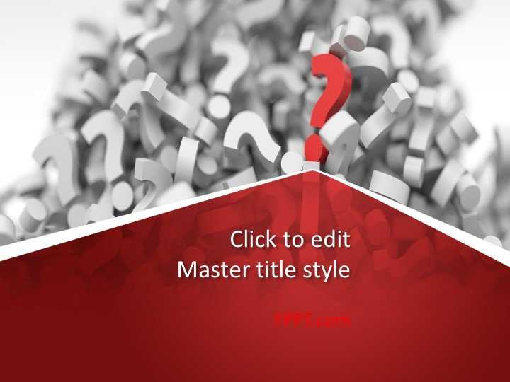 Questions Answers PowerPoint Template