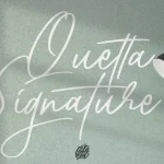 Quetta Script Font