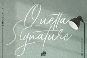 Quetta Script Font