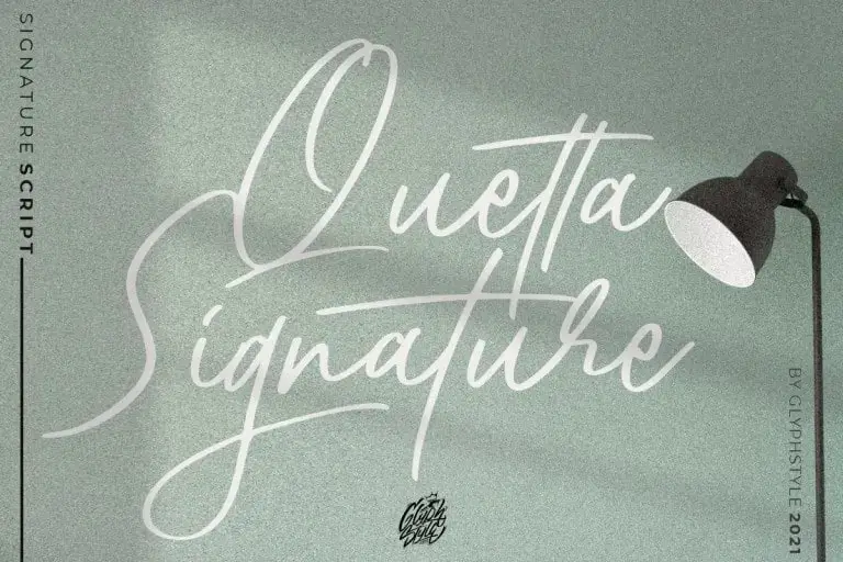 Quetta Script Font