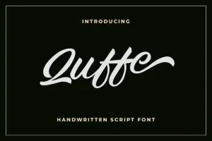 Quffe Script Font