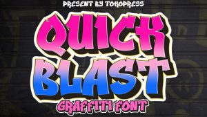 Quick Blast Font › Fontesk