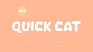 Quick Cat Font › Fontesk