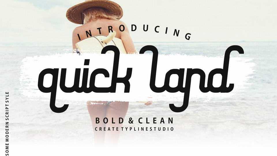 Quick Land Script Font › Fontesk
