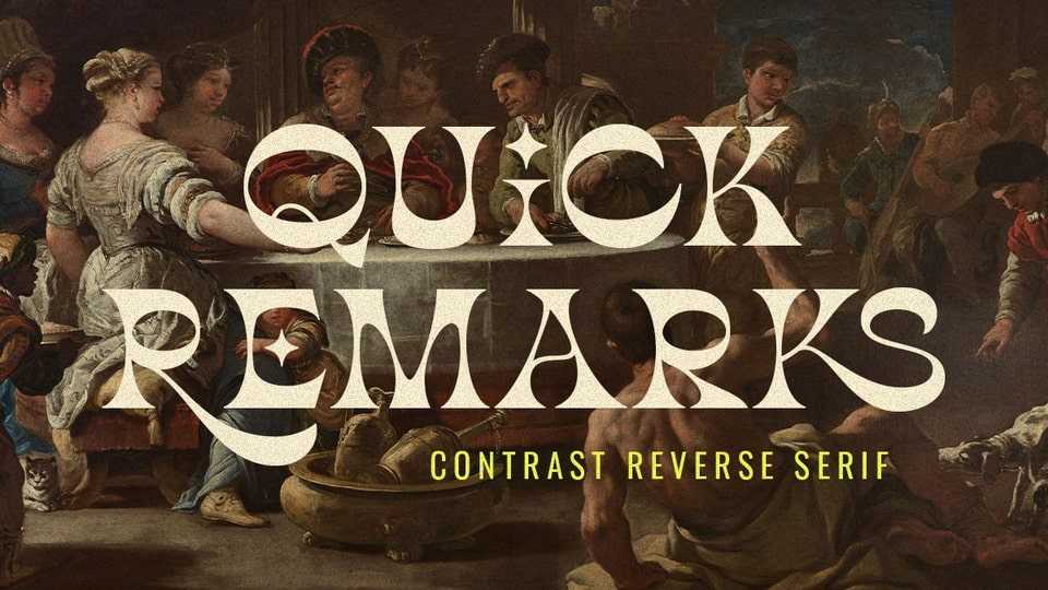 Quick Remarks Font › Fontesk