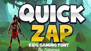 Quick Zap Font › Fontesk