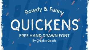 Quickens Font › Fontesk