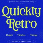 Quickly Retro Font › Fontesk