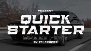 Quickstarter Font › Fontesk