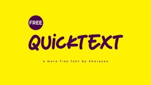 Quicktext Font › Fontesk