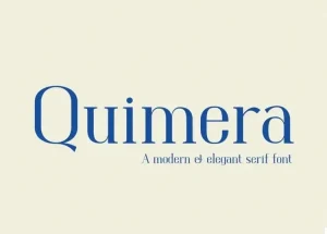 Quimera Serif Font