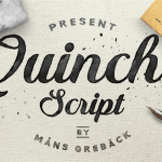 Quincho Script Font