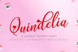 Quindelia Script Font