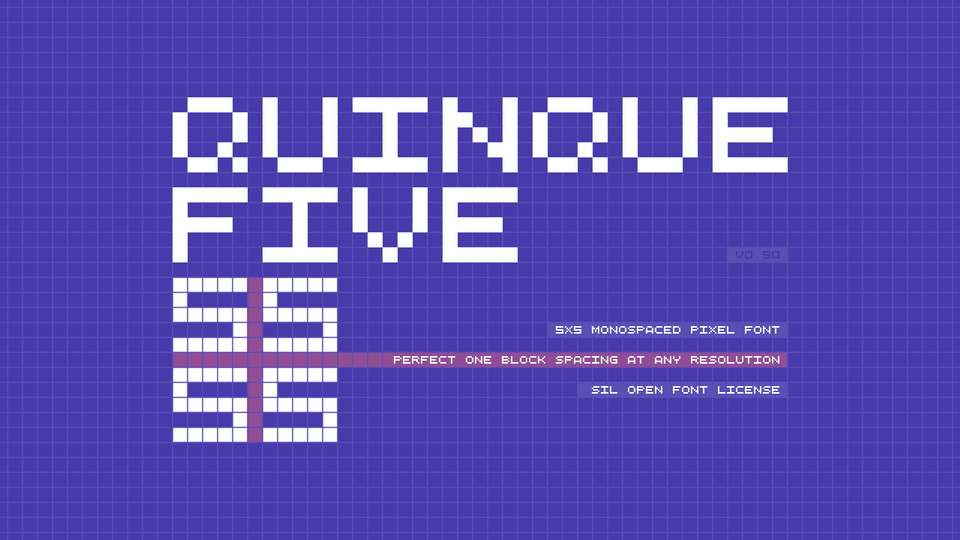 QuinqueFive Font › Fontesk